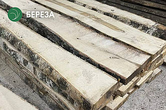 Дошка необрізна берези 32 мм, екстра ґатунок