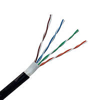 Кабель витая пара для наружных работ Уличный сетевой кабель для интернета UTP Cat 5e 4x2x0.51