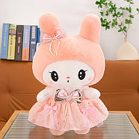 Мягкая плюшевая аниме игрушка кукла Зайка Май Мелоди мягкие игрушки для девочек Куроми Моя Мелодия 35 см