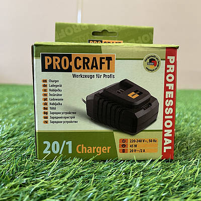 Зарядний пристрій Procraft Charger 20/1 Universal