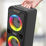 Портативна Bluetooth колонка з мікрофоном BKK B86 20 Вт, фото 5