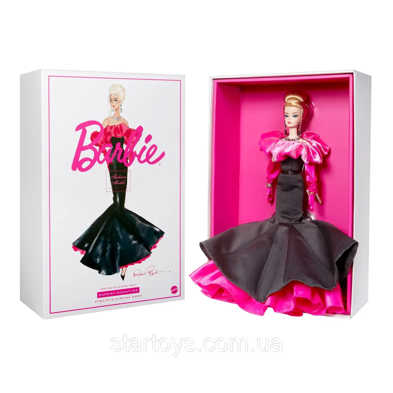 Ювілейна Дизайнерська лялька Барбі Сілкстоун від Роберта Беста Barbie Fashion Model Collection #2 HRM34, фото 1