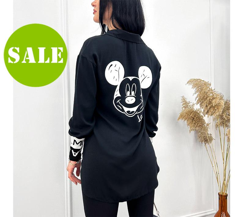 Подовжена жіноча блуза "Michelle" оптом | Батал | Розпродаж моделі, фото 1