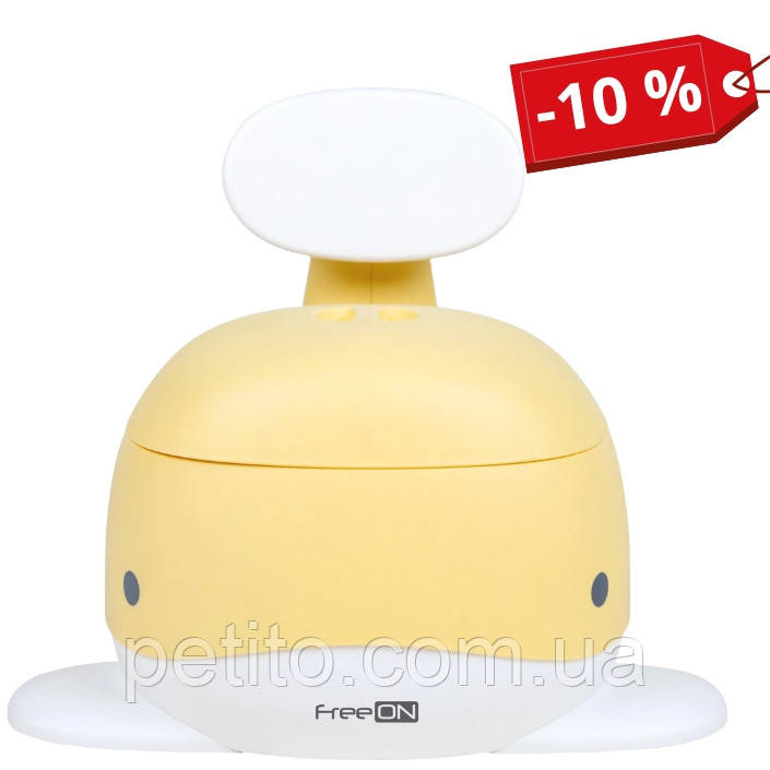 Дитячий горщик FreeON WHALE Yellow, фото 1