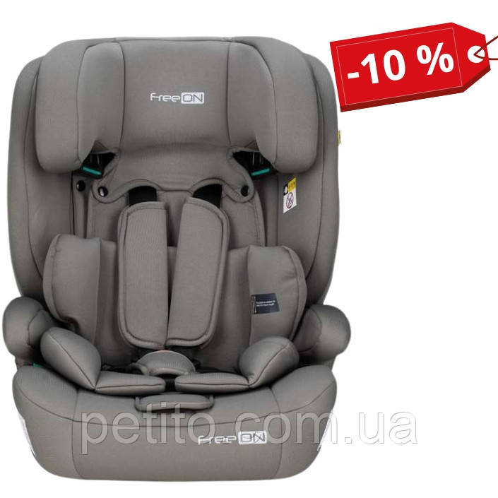 Автокрісло FreeON URAN khaki grey