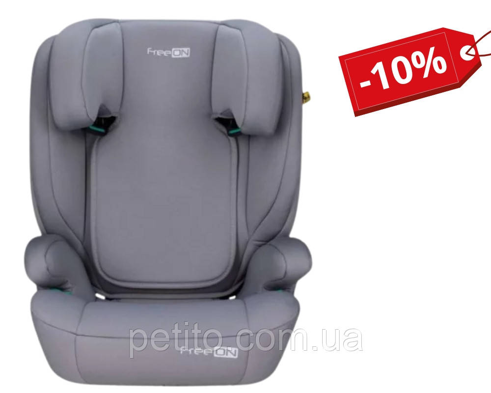 Автокрісло 2в1 FreeON VEGA light grey