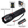 Потужний Телескопічний тактичний Ліхтарик 5 в 1 з білим світлом / LED ліхтар + 3 батарейки AAA, фото 5