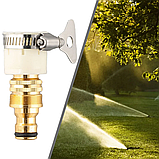 Універсальний адаптер для крана 15-23 мм. Фітинг, насадка для шланга, для раковини, для поливання,, фото 2