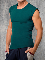 Чоловіча безрукавка Doreanse 2233 смарагдова