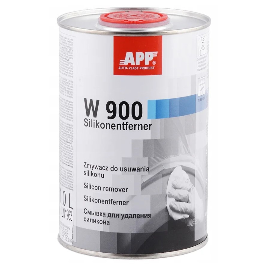 Змивка силікону (знежирювач) APP W900 1 л, фото 1