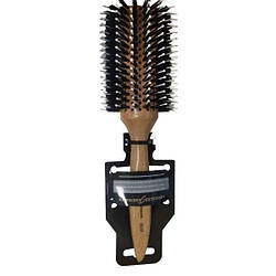 Щітка кругла комбінована брашинг Hercules round brush walnut клен