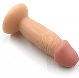 Фалоімітатор анальний на присосці 12 см, Ділдо для вагінальної стимуляції, Реалістичний фалос, Інтимні іграшки, фото 2