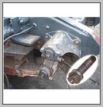 Спецключ для викручування пальця ресори Scania (3/4", 34х56мм) HCB AUTO TOOLS B1050-7, фото 5