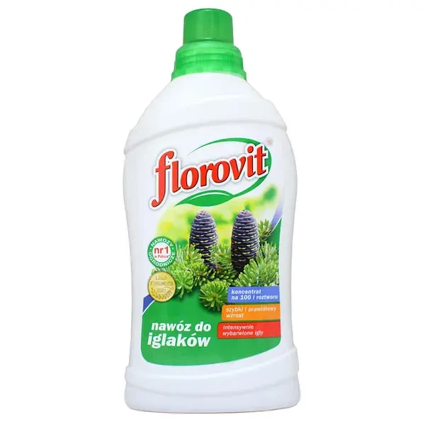 Добриво "Флоровіт" для хвойних рослин і туй, 1л, фото 1