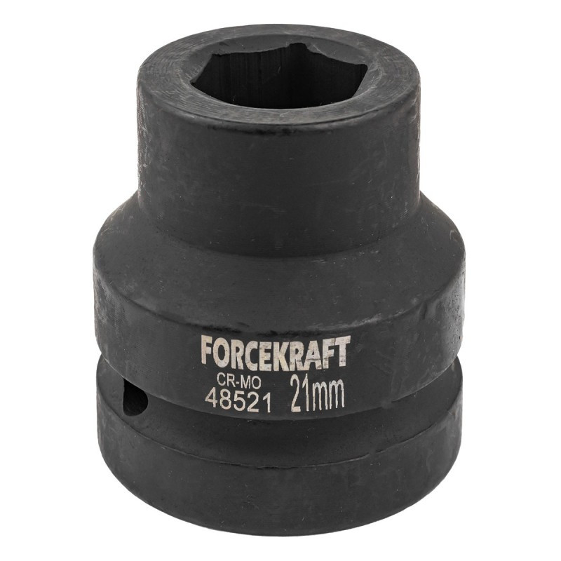 Головка ударна 21 мм 1" 6 г. FORCEKRAFT FK-48521