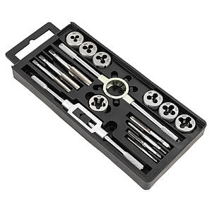 Набір мітчиків та плашок метричний 16 предметів SCHEPPACH SCH-PD016-1