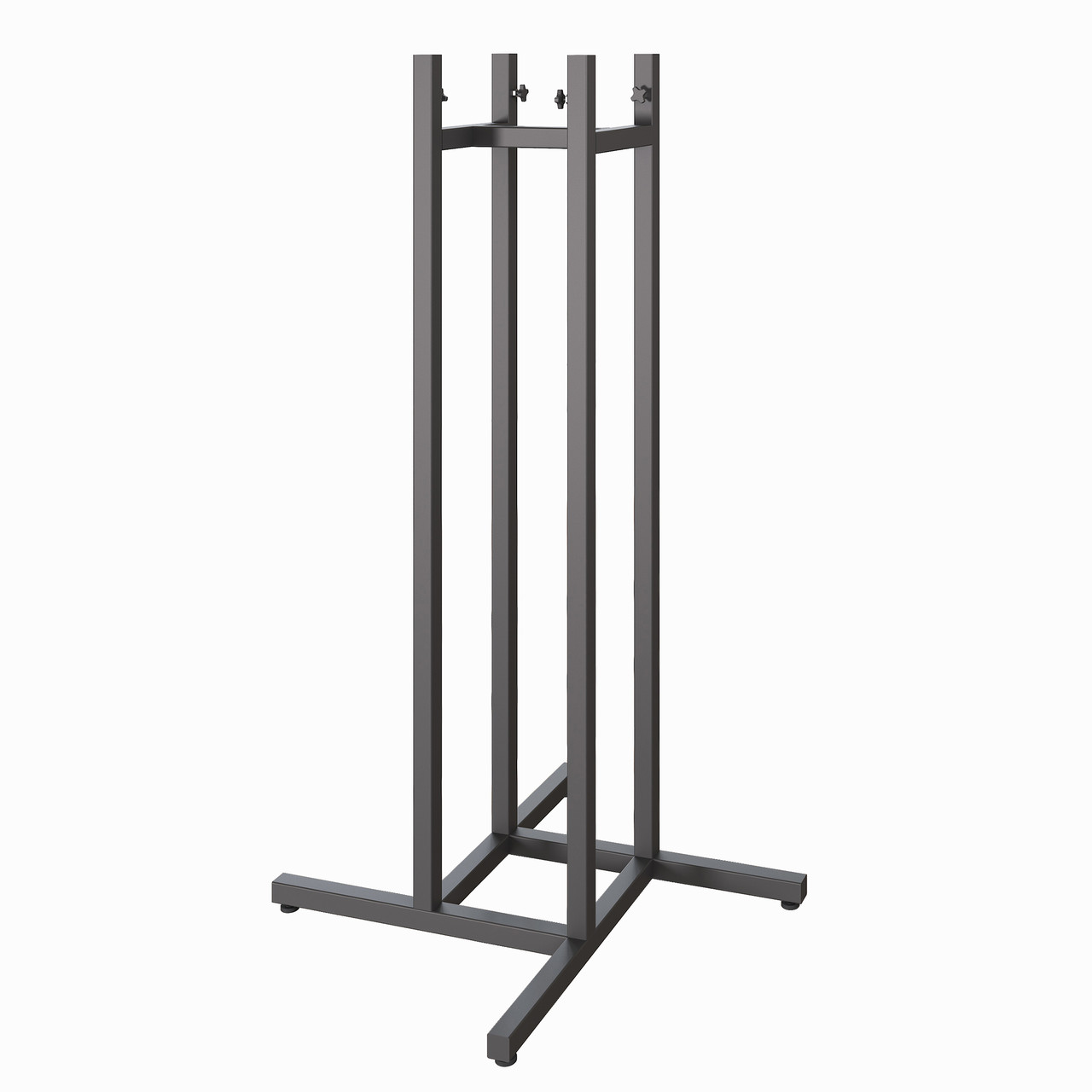 Стійка чотиристороння. Вішало підлогове для магазину одягу.