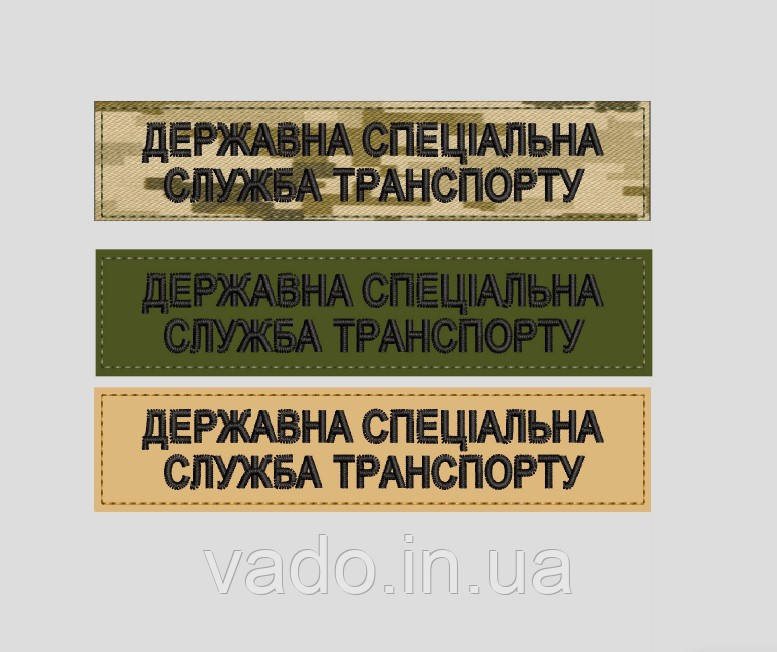Нагрудний знак ДССТ - Державної спеціальної служби транспорту, фото 1