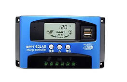 Контролер заряду сонячний 60А MPPT 12/24В Solar з дисплеєм та USB