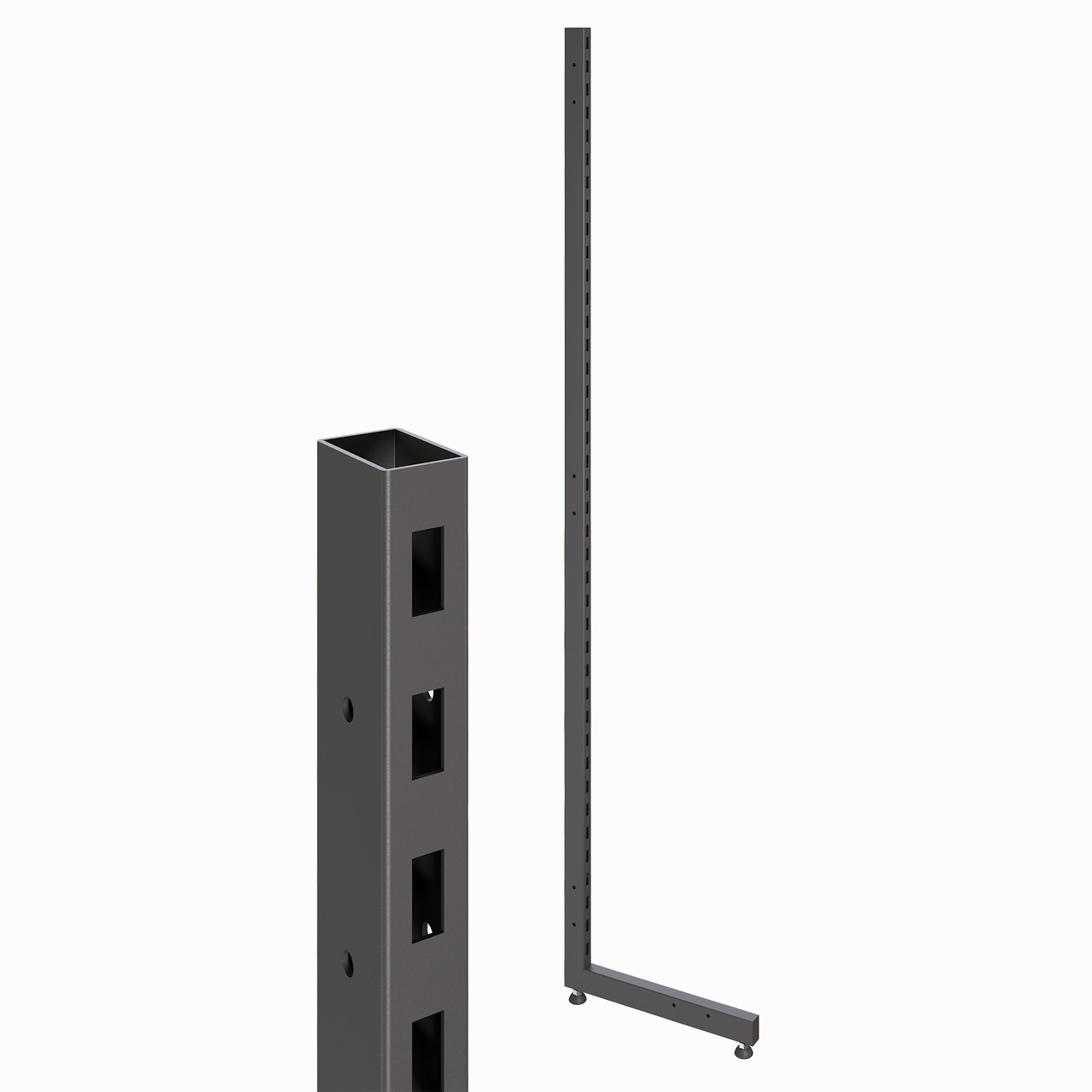 Стійка одностороння для магазину одягу