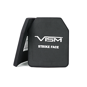 Комплект бронеплит VISM 10"x12" (25х30 см) NIJ III+ (ДСТУ 4) UHMWPE Hard Ballistic Body Plate