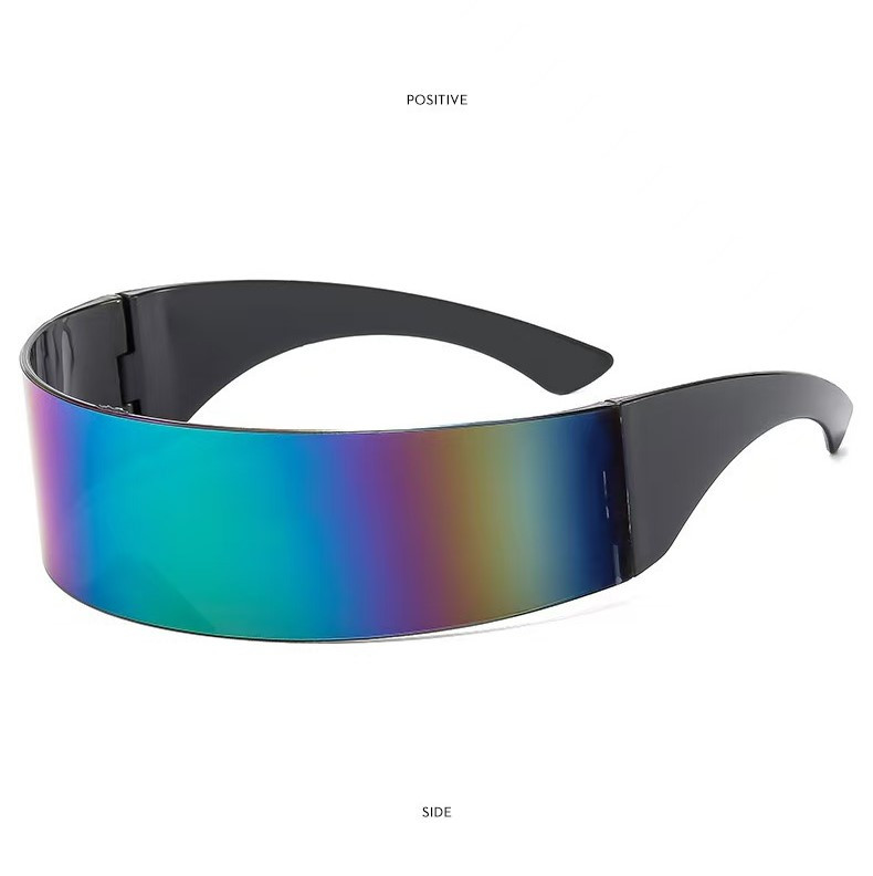 Футурстичні чорні хамеліон окуляри С2, фото 1