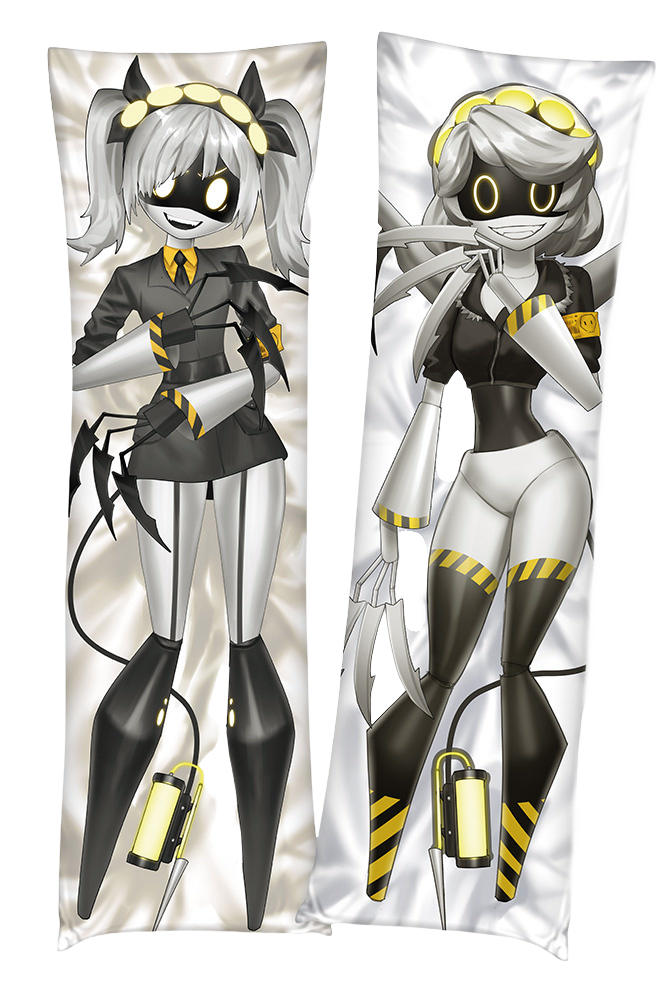 Дакімакура 150х50 см Джей та Ві Дрони Вбивці Подушка з наволочкою обнімашка двухсторння, фото 1