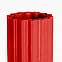 Прозорий шифер 2м х 10м (20 м.кв) гофрований червоний, фото 2