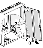 FP51SN2 Hager Univers - Щит 800x300x205 1 секція, фото 2