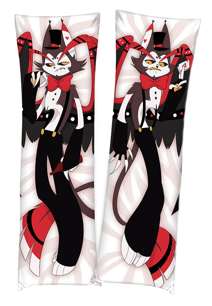 Дакімакура 150х50 см Хаск Готель Хазбін Подушка з наволочкою обнімашка двухсторння, фото 1