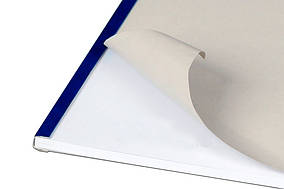 Термообкладинка відривна Spine Cover, A4, 40, темно-синя