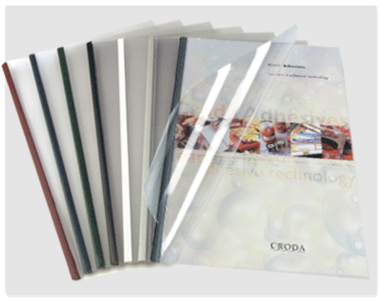 Термообкладка пластикова Crystal Flex Cover, A4, 60 кварц, фото 1