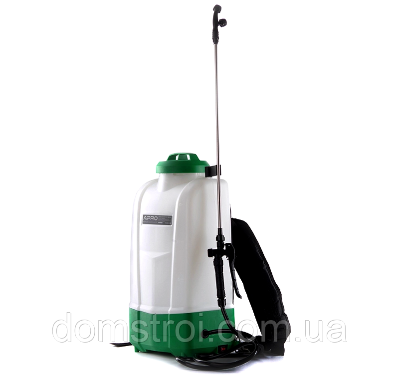 Обприскувач акумуляторний 20В 15л APRO S20 (895700) без АКБ, без ЗУ