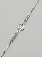 Срібний браслет із зображенням Ангела