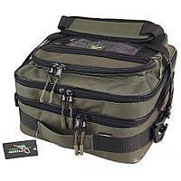 Подвійна сумка Twin Point для снастей та аксесуарів - ПрофМонтаж - 2 яруси - Хакі