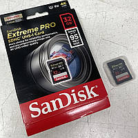 Швидка картка пам'яті SD MicroSD SanDisk 32GB UHS-I U3 Extreme Pro V30