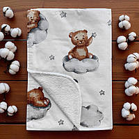 Пелюшка непромокаюча 100 х 70 см Ведмедик на хмаринці