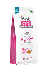 Сухий корм Brit Care Dog Grain-free Puppy для цуценят, беззерновий з лососем, 12 кг