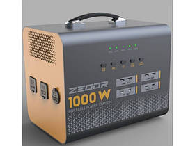 Багатофункціональна портативна зарядна станція 1000 Вт Zegor YC1100 BYD LiFePO4 портативна станція для будинку