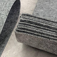 2 мм- Фетр щільний, 40х60 см, колір - сірий С33