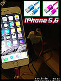 Кабель USB для iPhone — "Metallic Lightning" — 1.5 метра., фото 6