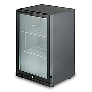 Шафа барна холодильна HURAKAN HKN-DB125H на 115 л, скляні розпашні двері 865 мм