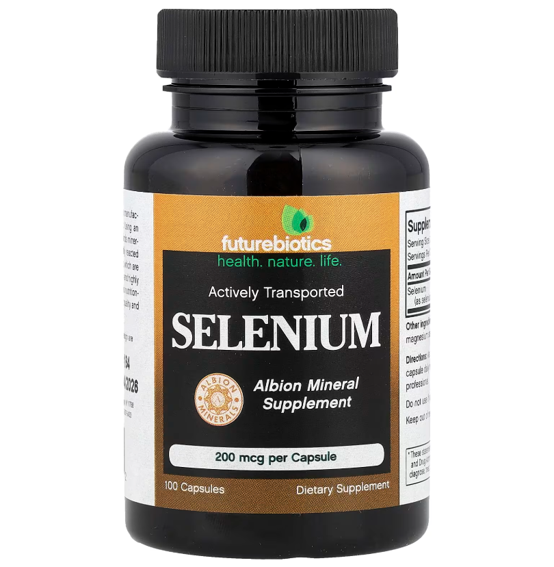 Селен Selenium Futurebiotics 200 мкг 100 капсул, фото 1
