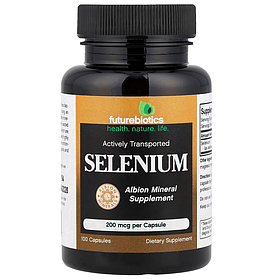 Селен Selenium Futurebiotics 200 мкг 100 капсул
