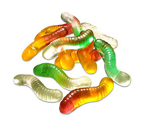 Жувальний мармелад "Червячки-дождевечки", ТМ Amelia, 1,5 кг