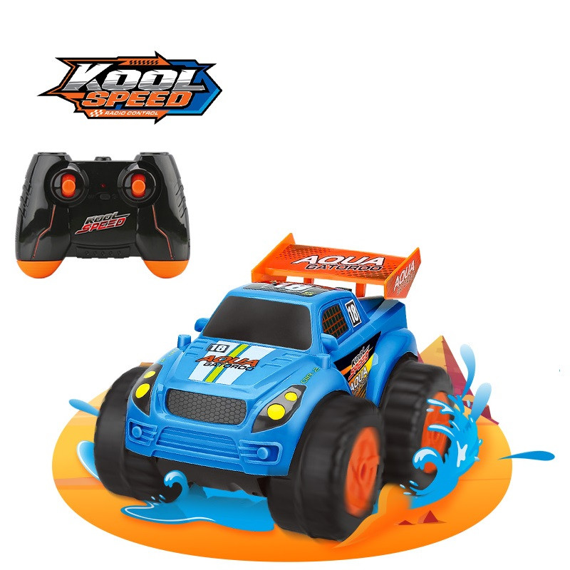 Машинка на радіокеруванні "Амфібія" на батарейках (28x17,5x18 см)/Kool Speed, фото 1