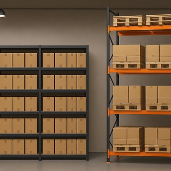 Металеві стелажі