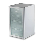 Шафа холодильна барна HURAKAN HKN-BC145 на 100 л, скляні розпашні двері