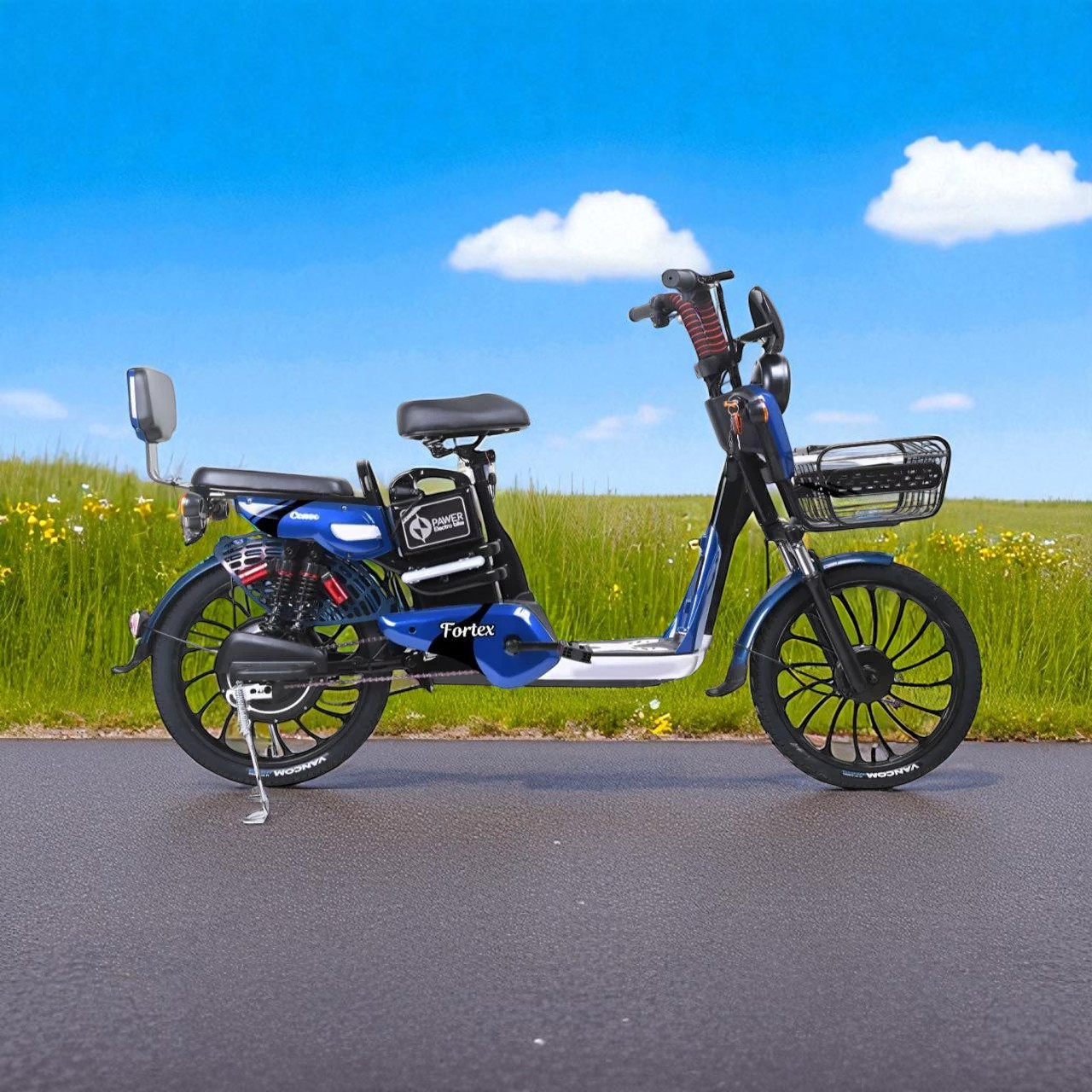Електровелосипед Corso «Fortex>>> 20" дюймів FR-6152-3 (1) рама сталева, двигун 500W, акумулятор 48V20АН, фото 1