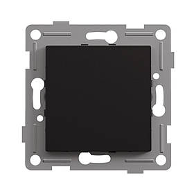 Заглушка для рамки чорний графіт VIDEX BINERA VF-BNC-BG